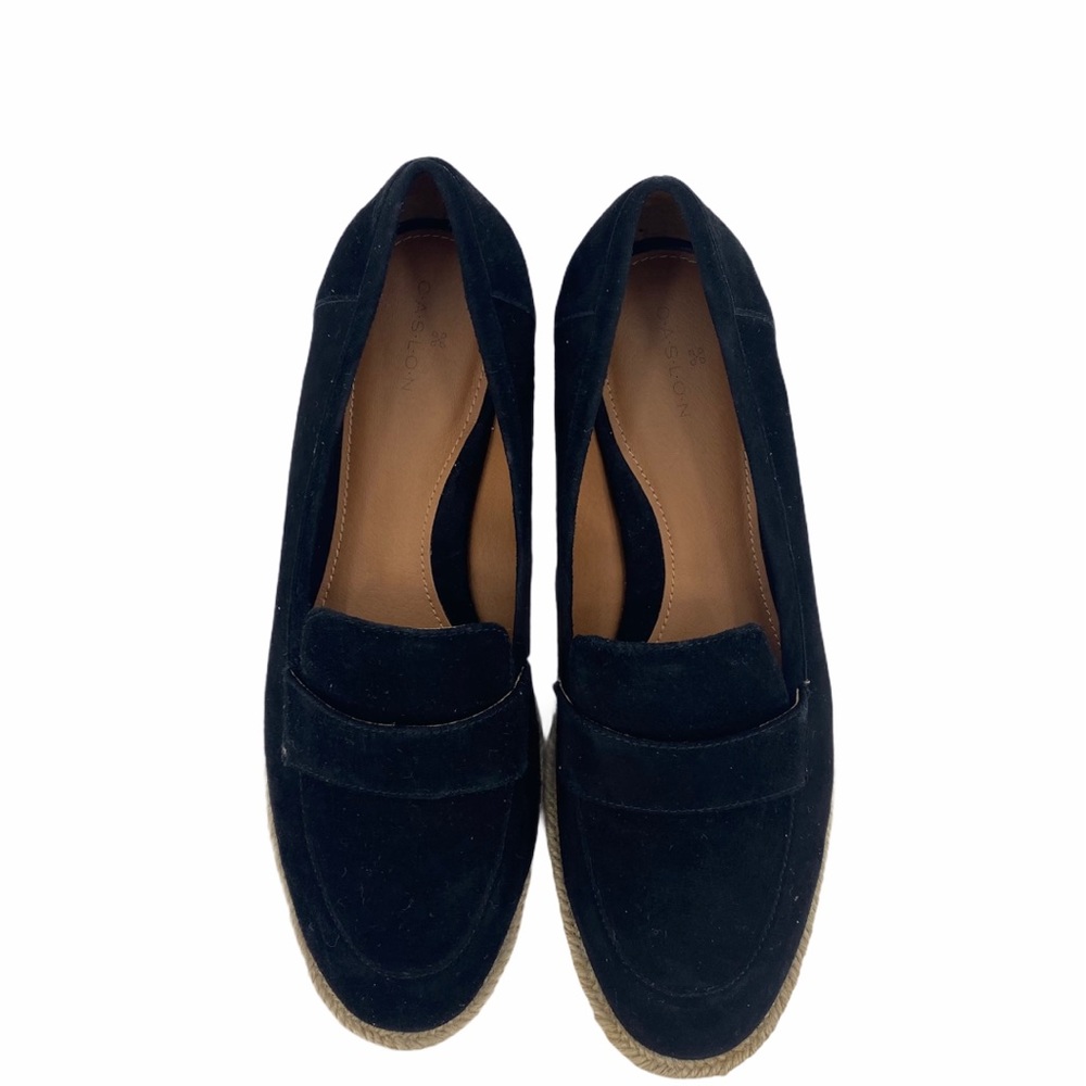 Caslon Women’s Black Suede Slip On Shoes